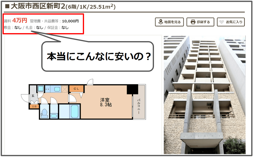 賃貸サイトのおとり広告