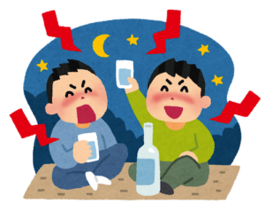 マナー違反