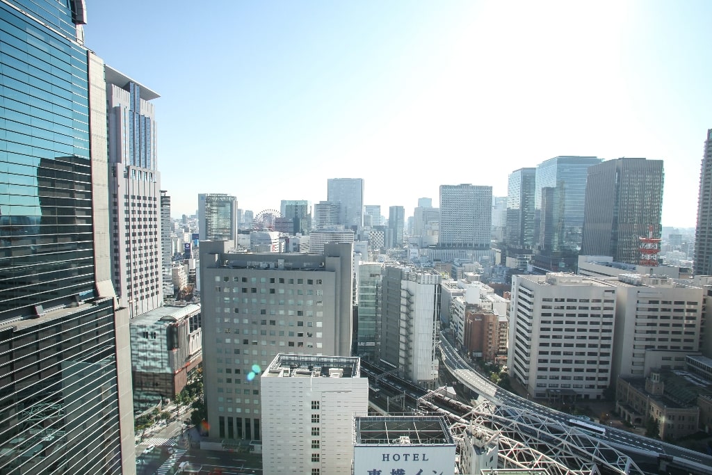ザ・ファインタワー梅田豊崎からの景色