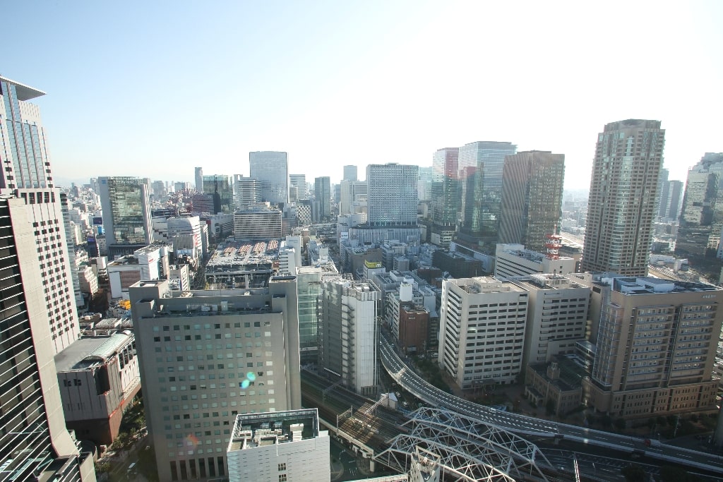 ザ・ファインタワー梅田豊崎からの景色