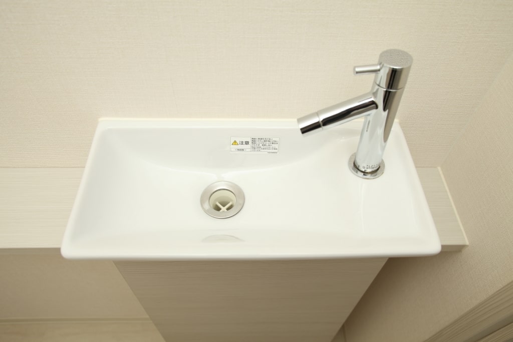 ザ・パークハウス中之島タワーのトイレ洗面台