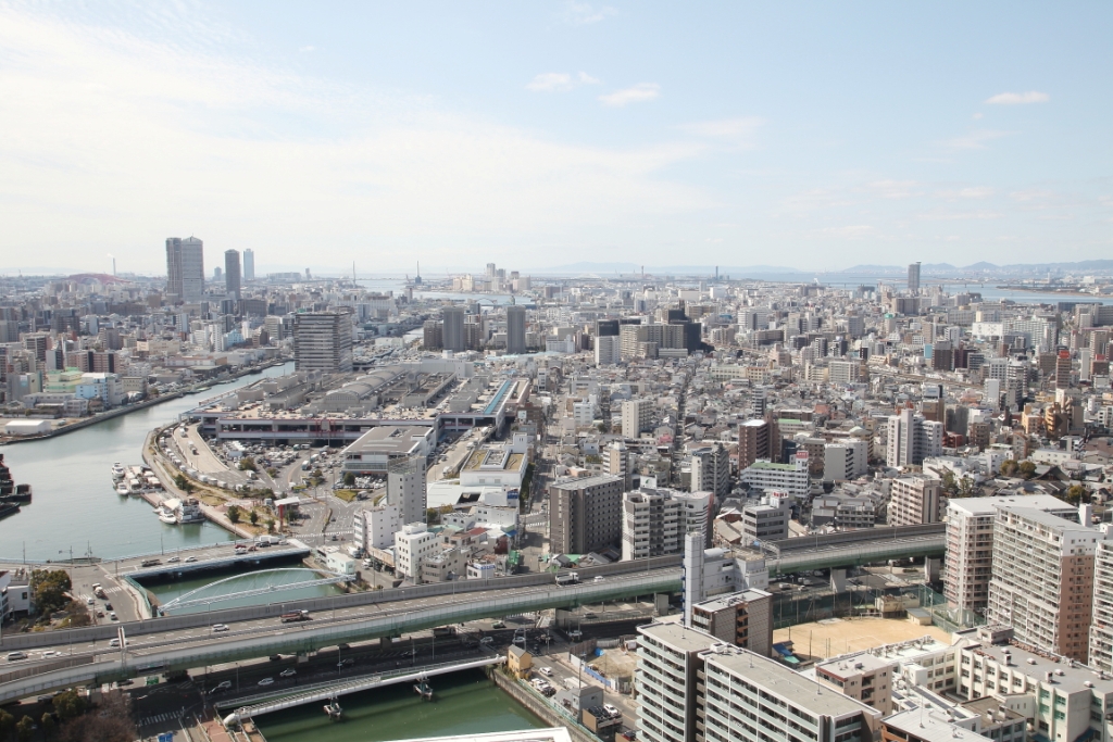 ザ・パークハウス中之島タワー ベランダからの景色