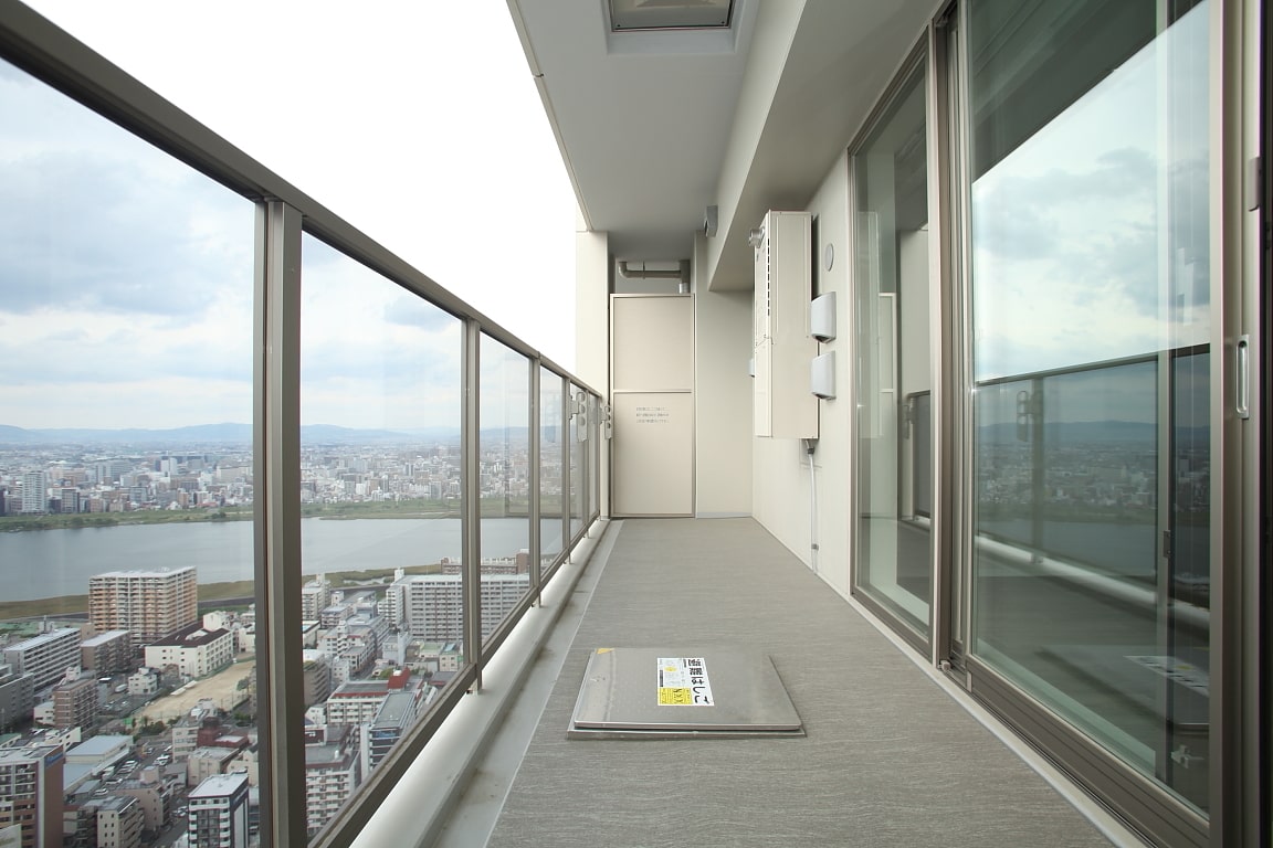 ブランズタワー梅田North バルコニー