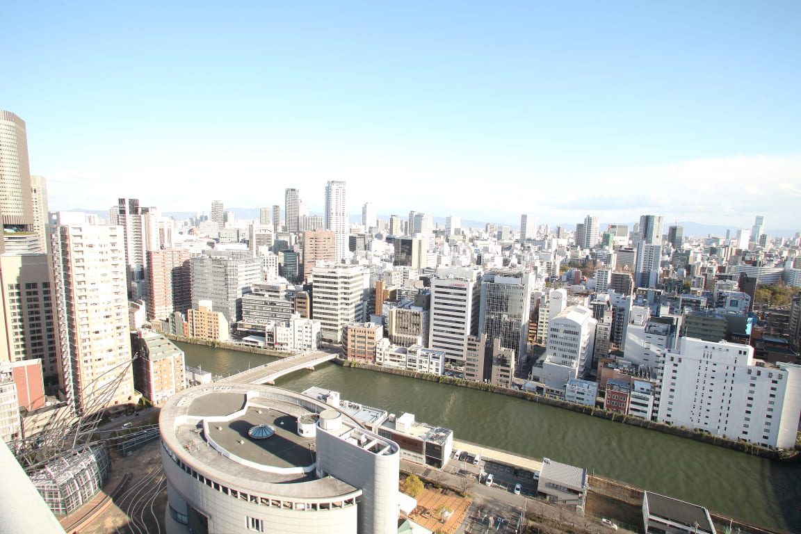 N.4 TOWERのバルコニーからの眺め