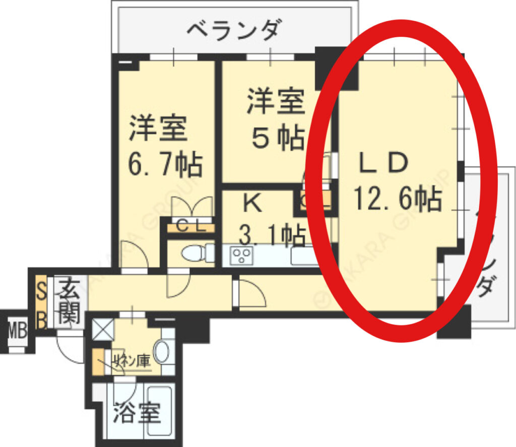 アデニウムタワー間取り