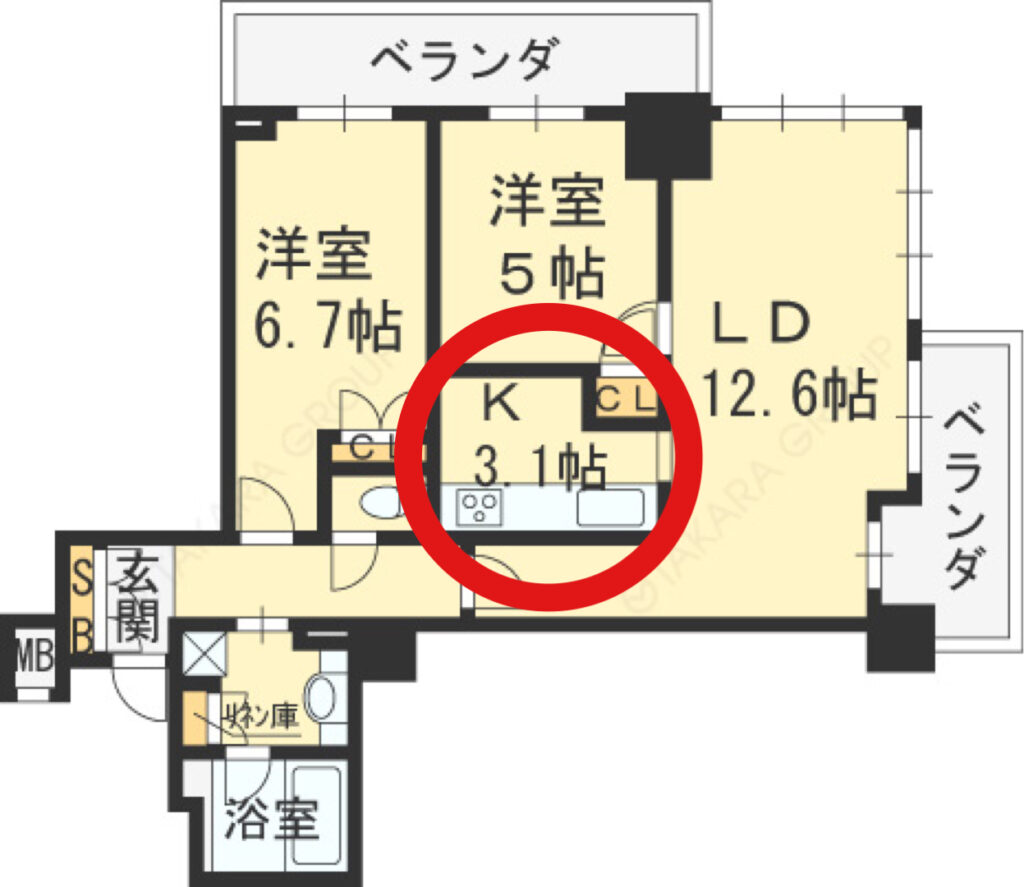 アデニウムタワー間取り