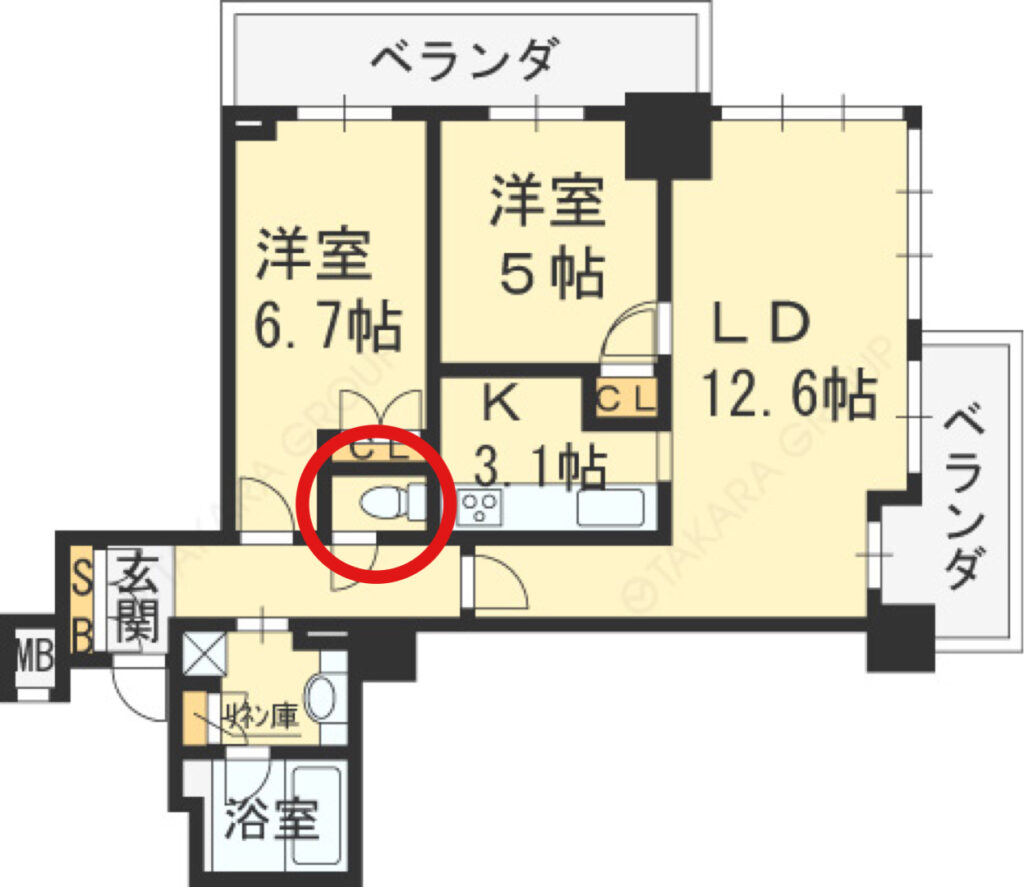 アデニウムタワー間取り