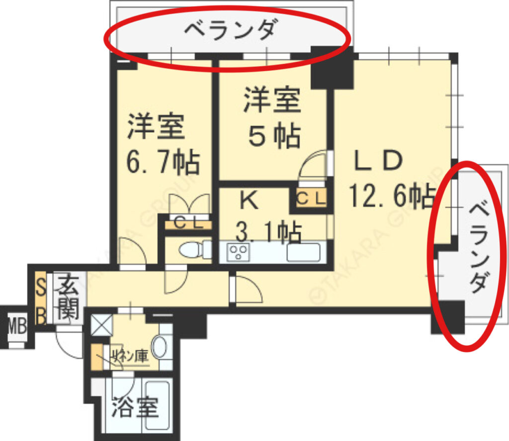 アデニウムタワー間取り