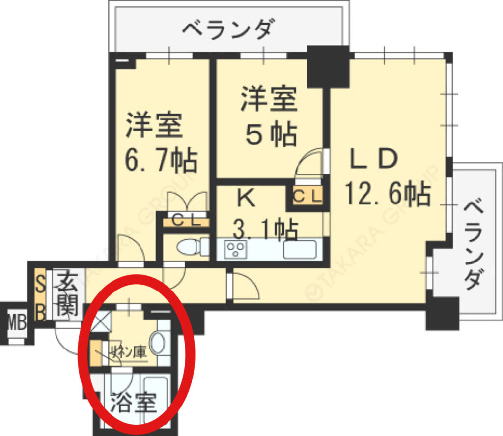 アデニウムタワー間取り