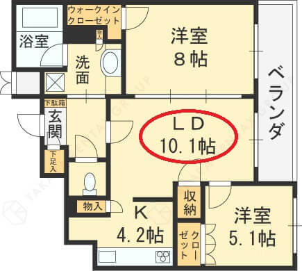 リビングダイニング