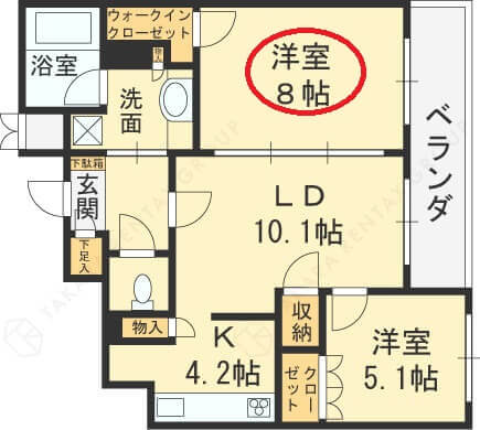 洋室1